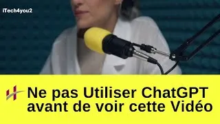 Miniature : Ne pas utilisez chatGPT avant de voir cette vidéo