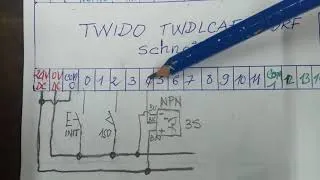 Miniature : TWIDO : CABLAGE DES ENTRÉES (CAPTEUR, BOUTON POUSSOIR)