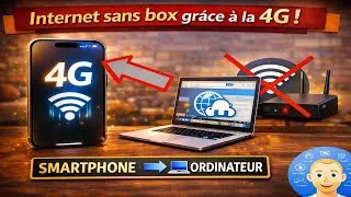 Miniature : Internet sans box : utiliser la 4G / 5G de son téléphone sur PC