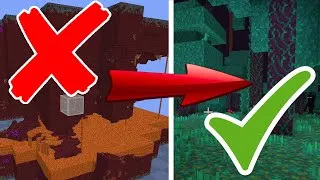 Miniature : Tuto:🆕Nether dans vielle partie Bedrock