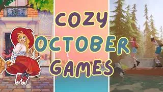 Miniature : 25+ Cozy & Comfort Games I CAN'T WAIT FOR in October! 🍁| PC, Switch & Console