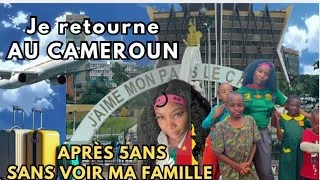 Miniature : 😳vlog je retourne au Cameroun 🇨🇲 voir ma famille  apres 5ans PARTI 1 
