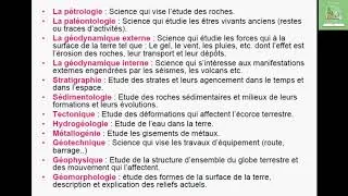 Miniature : INTRODUCTION de MODULE DE GEOLOGIE GENERALE  (COURS DE COSMOLGIE) PARTIE 1