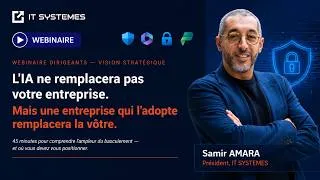 Miniature : Webinaire L'IA ne remplacera pas votre entreprise,  mais une entreprise qui l'adopte la remplacera