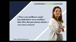 Miniature : 11 décembre 2025 - Pour une meilleure santé buccodentaire des personnes aînées