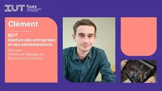 Miniature : Clément pitche le BUT  Gestion des entreprises et des administrations !