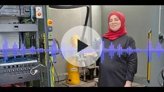 Miniature : [Interview audio] Sarra Oueslati, elle crée des pièces 3D en métal grâce à la robotique et l'IA