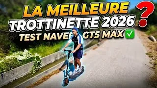 Miniature : LA MEILLEURE TROTTINETTE ÉLECTRIQUE DE 2026 POUR UN USAGE QUOTIDIEN ?! TEST NAVEE GT5 MAX ✔️