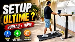 Miniature : CE BUREAU ASSIS DEBOUT EST INCROYABLE ! TEST ValtreX E200 FLEXISPOT ET TAPIS DE MARCHE ! ✔️