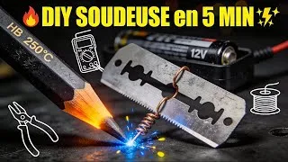Miniature : Machine de soudure simplifiée en mode « crayon » _ duo lame et bricolage maison