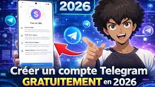 Miniature : Créer un compte Telegram GRATUITEMENT en 2026 (Tutoriel Complet) (version 10.5.0)