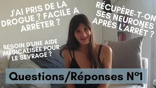 Miniature : QR n°1 Drogues illégales ? Récupération des neurones après l'arrêt ? Suivi médical pour le sevrage ?