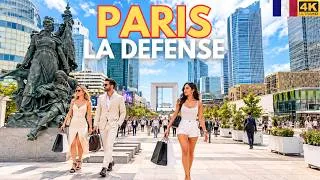 Miniature : 🇫🇷 Paris La Défense Walking Tour Europe’s Biggest Business Hub 4K60fps UHD
