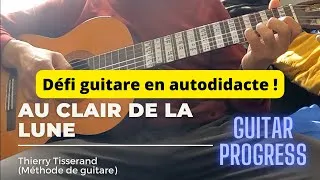 Miniature : Au clair de la lune, THIERRY TISSERAND MÉTHODE GUITARE DÉBUTANT