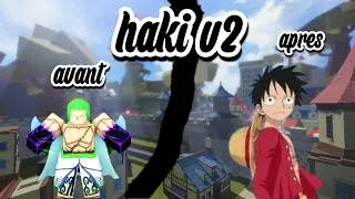 Miniature : Je monte le haki de l'observation en v2 sur blox fruit-Let's play blox fruit ep 18