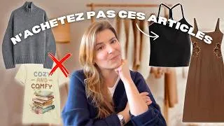 Miniature : Les vêtements que vous regretterez TOUJOURS d’avoir achetés