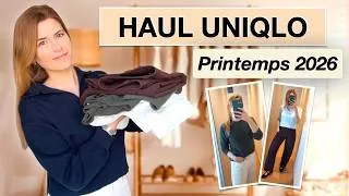 Miniature : HAUL UNIQLO Printemps 2026 🌷 Mes Nouveaux Basiques Minimalistes | Try On + Avis