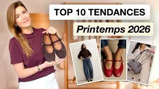 Miniature : TOP 10 TENDANCES Printemps 2026 🌷 !