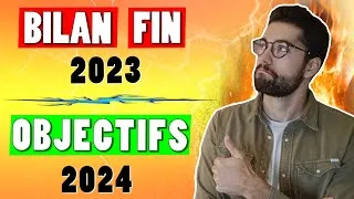 Miniature : 🛠️ Rétrospective 2023 et OBJECTIFS 2024 ! J'arrête Youtube !?? (Conseils Immobiliers)🏢