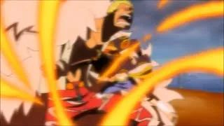 Miniature : Luffy & Law vs Doflamingo Gomu Gomu No Red Hawk VOSTFR
