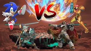 Miniature : Les winners contre les nullos - Super Smash Ultimate ft. Ocarilink