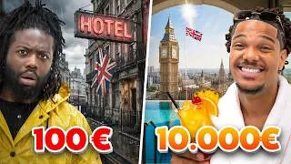 Miniature : HÔTEL À 100€ VS 10.000€ À LONDRES ! 🇬🇧
