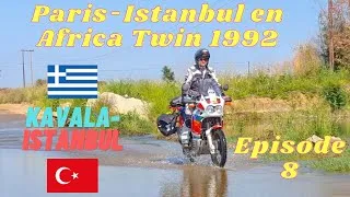 Miniature : Paris- Istanbul en Africa Twin de 1992 : Kavala- Istanbul