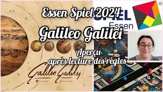 Miniature : Galileo Gallei - aperçu - sortie Essen 2024