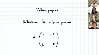 Miniature : Valeurs propres (Examen 2022 HEC Lausanne, Suisse)