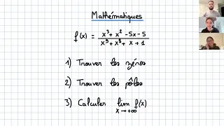 Miniature : Maths, HEC Lausanne : limite d'une fonction (Examen 2024 HEC Lausanne)