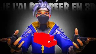 Miniature : Faire un objet de fortnite en 3D sur blender ?!