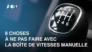 Miniature : 8 Choses à NE PAS FAIRE avec la BOÎTE DE VITESSES MANUELLE