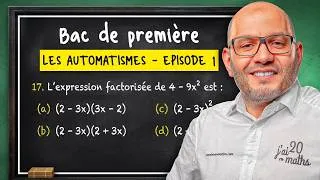 Miniature : Peux-tu résoudre ces 10 AUTOMATISMES ? (niveau première) Épisode 1