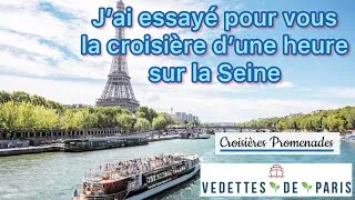 Miniature : J’ai testé pour vous la croisière d’une heure sur la Seine à Paris