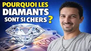 Miniature : Pourquoi le Diamant est-il si DUR et si CHER ? (La Vérité sur son Prix)