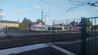 Miniature : TER Bourgogne N 893760 En Provenance De Decize En Gare de Cosne 