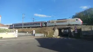 Miniature : Intercités n 5967 Destination Clermont-Ferrand À Cosne 