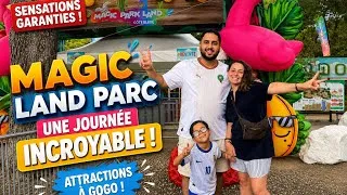 Miniature : 😱 On a testé MAGIC PARK LAND ! Le parc d’attractions en ILLIMITÉ vaut-il le coup ? 🎡🔥