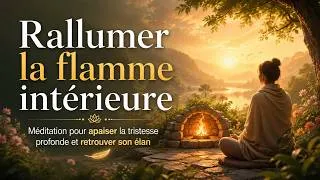 Miniature : 🌿 Méditation guidée pour apaiser la tristesse et retrouver son élan | Rallumer la flamme intérieure
