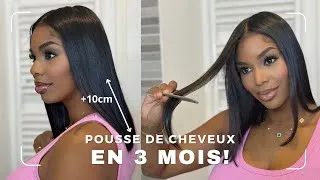 Miniature : COMMENT J’AI RÉUSSI À FAIRE POUSSER MES CHEVEUX DE 10CM EN 3 MOIS: MA MÉTHODE EN 4 ÉTAPES !