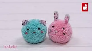 Miniature : Pompons 2 petits animaux à créer