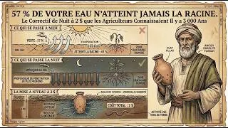 Miniature : La méthode biblique d’arrosage nocturne à 2 $ réduit l’évaporation de moitié confirmée par la scienc