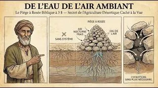 Miniature : Le système biblique de piège à rosée à 3 $ arrose les plantes sans pluie — utilisé dans le désert