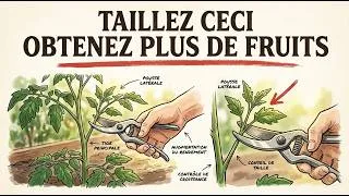 Miniature : Comment Tailler les Plants de Tomates de la MEILLEURE MANIÈRE