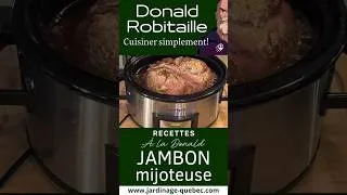 Miniature : JAMBON À LA MIJOTEUSE ULTRA SIMPLE ET SAVOUREUX | LA MEILLEURE RECETTE FACILE ET TENDRE