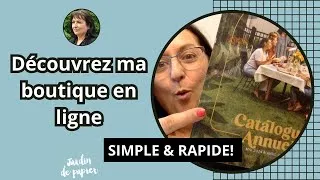 Miniature : Comment utiliser ma boutique en ligne Stampin' Up!