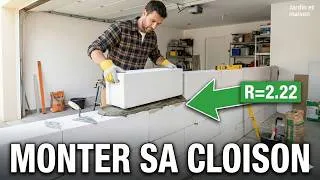 Miniature : Monter une Cloison en Siporex : Tuto Facile ! #bricolage  #Siporex #renovation