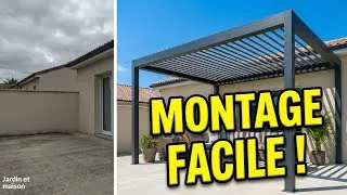 Miniature : Tuto : Monter une Pergola Bioclimatique Pergolux de A à Z #Pergola #DIY #Tuto