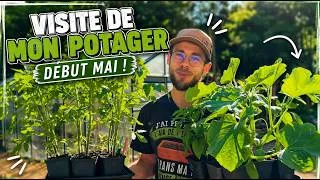 Miniature : Visite du potager début mai !