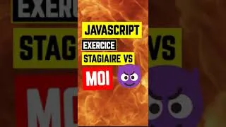 Miniature : Exercice : Stagiaire vs Moi